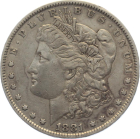 USA 1 Dollar 1881 o. Mzz. Typ Morgan